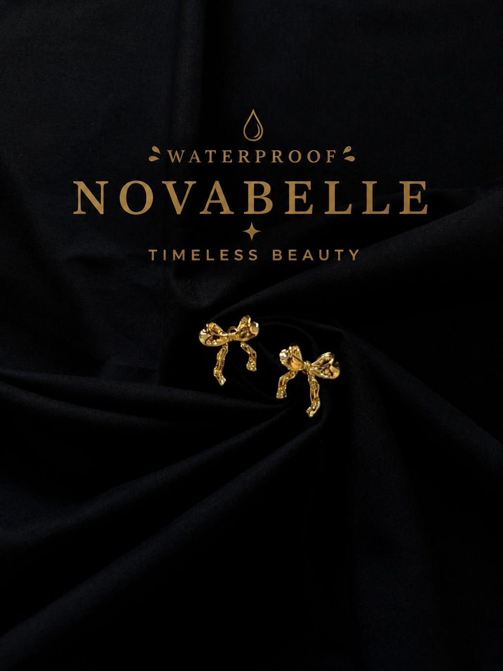 Bow Studs – Waterproof Elegance