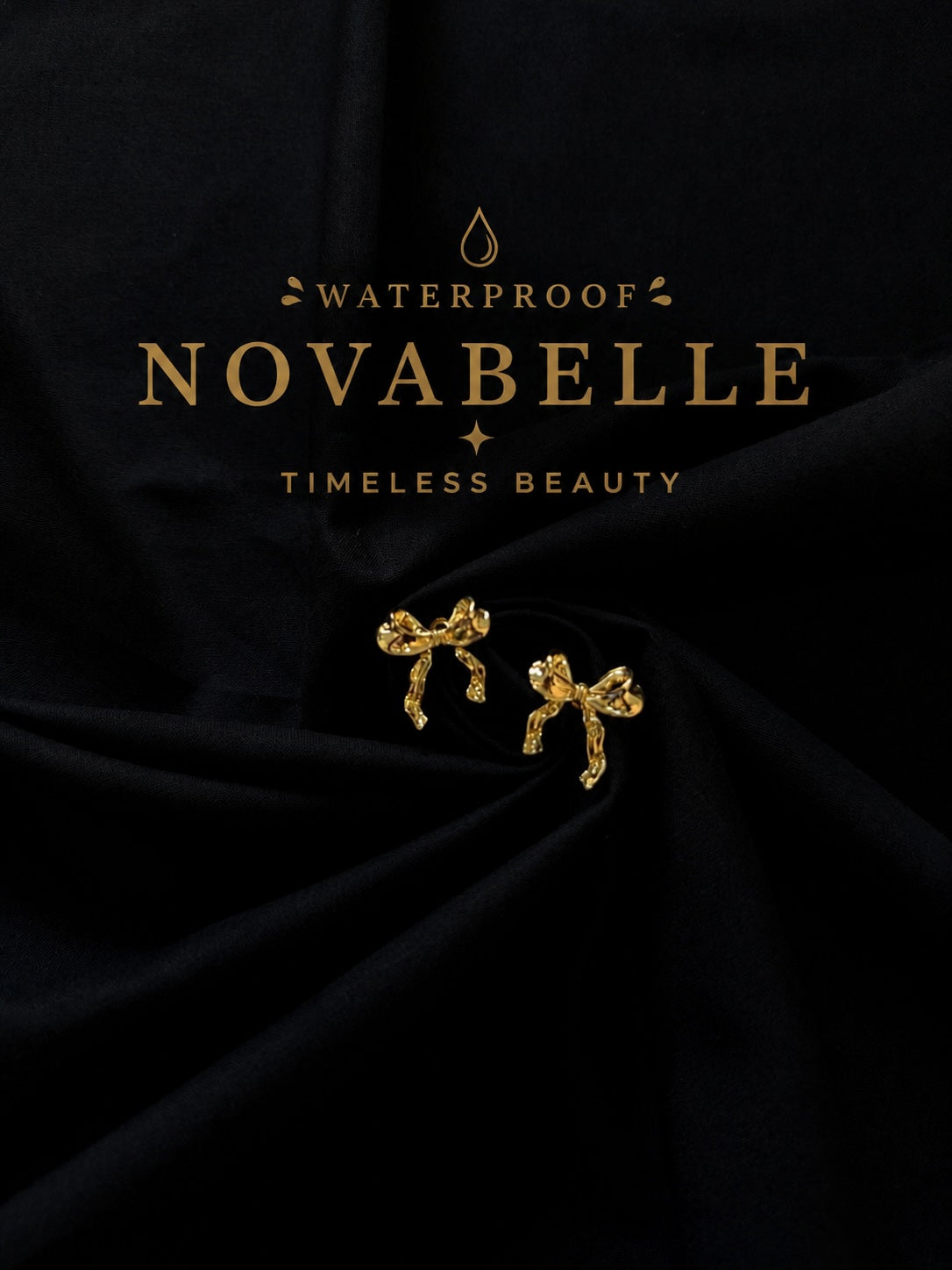 Bow Studs – Waterproof Elegance