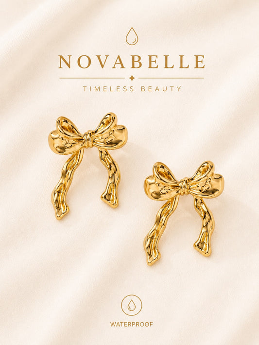 Bow Studs – Waterproof Elegance