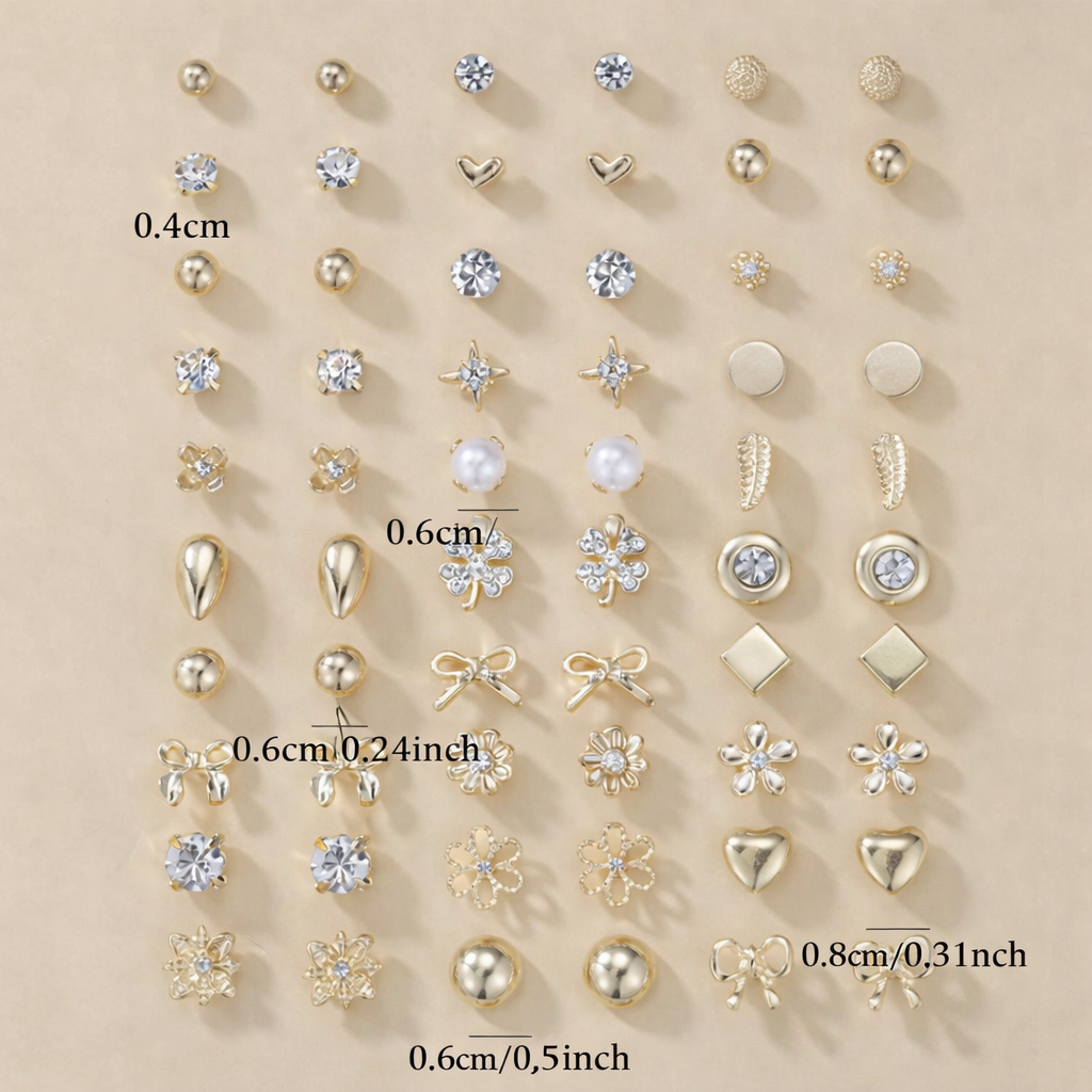 Timeless Petal & Stone Charm