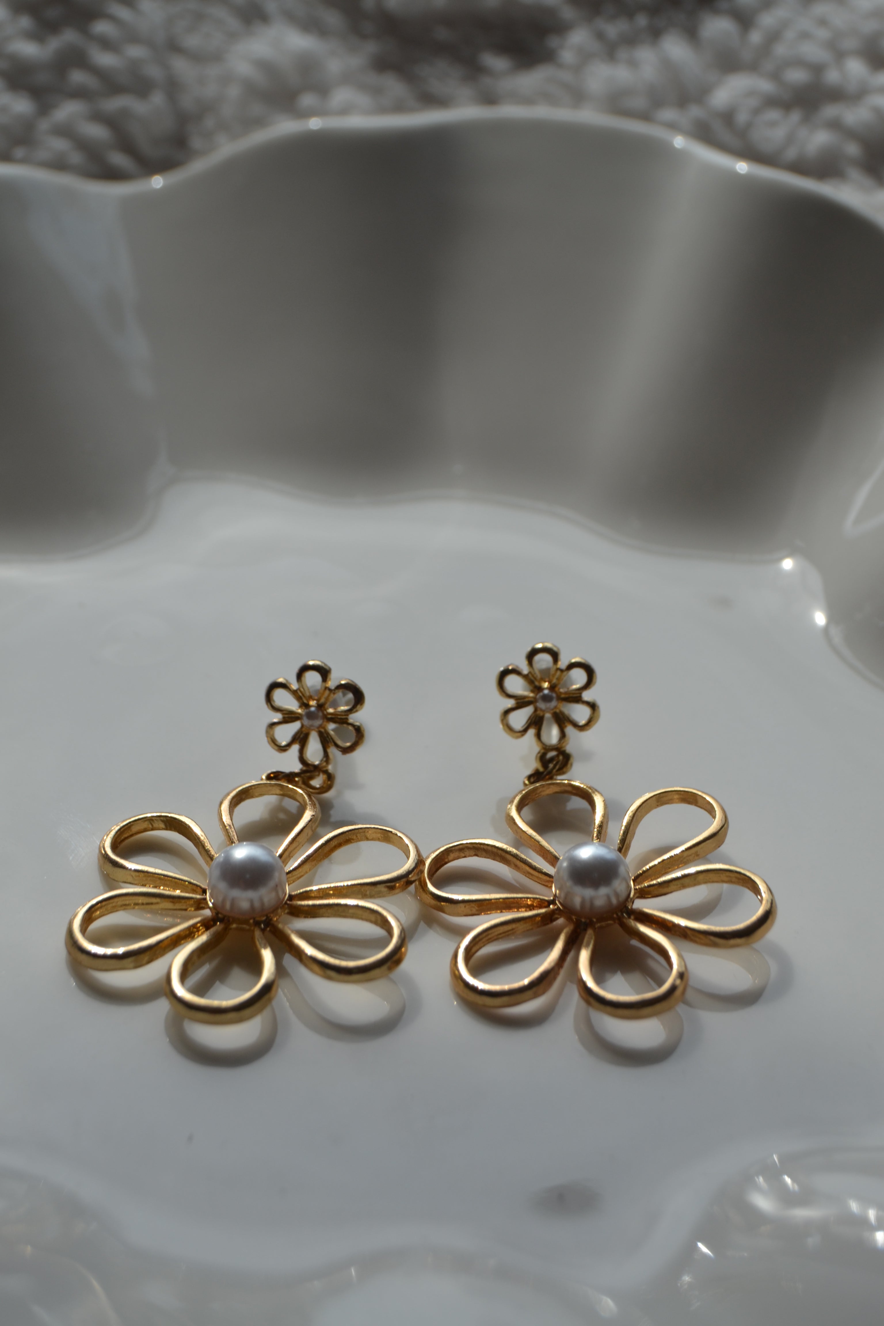 Golden Bloom Earrings