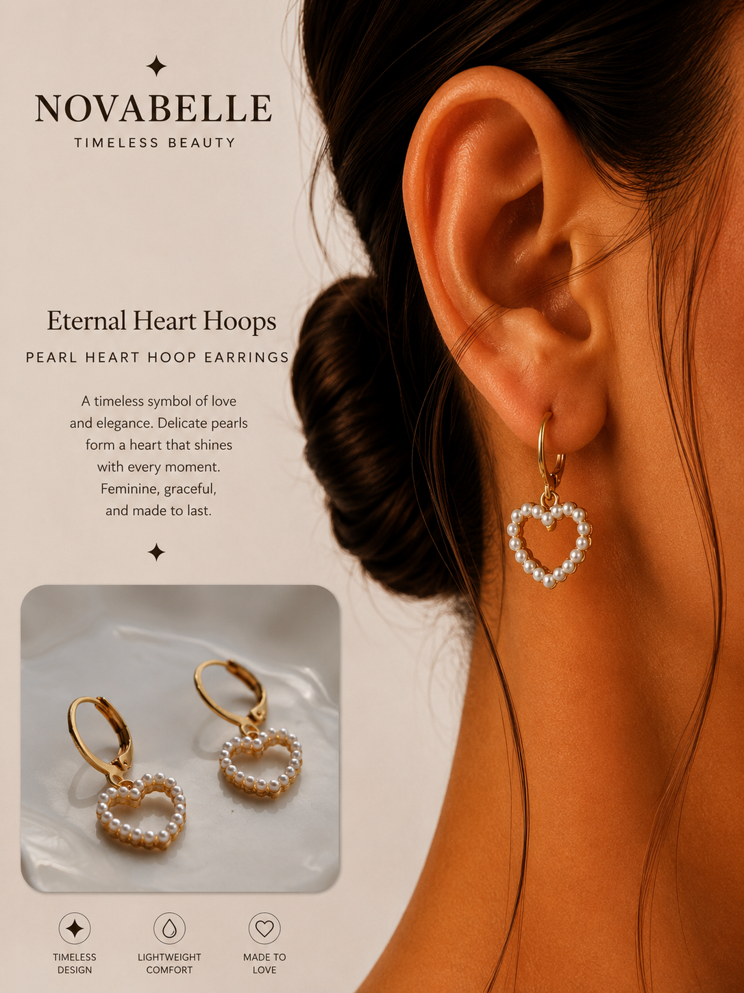 Eternal Heart Hoops