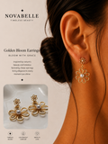 Golden Bloom Earrings