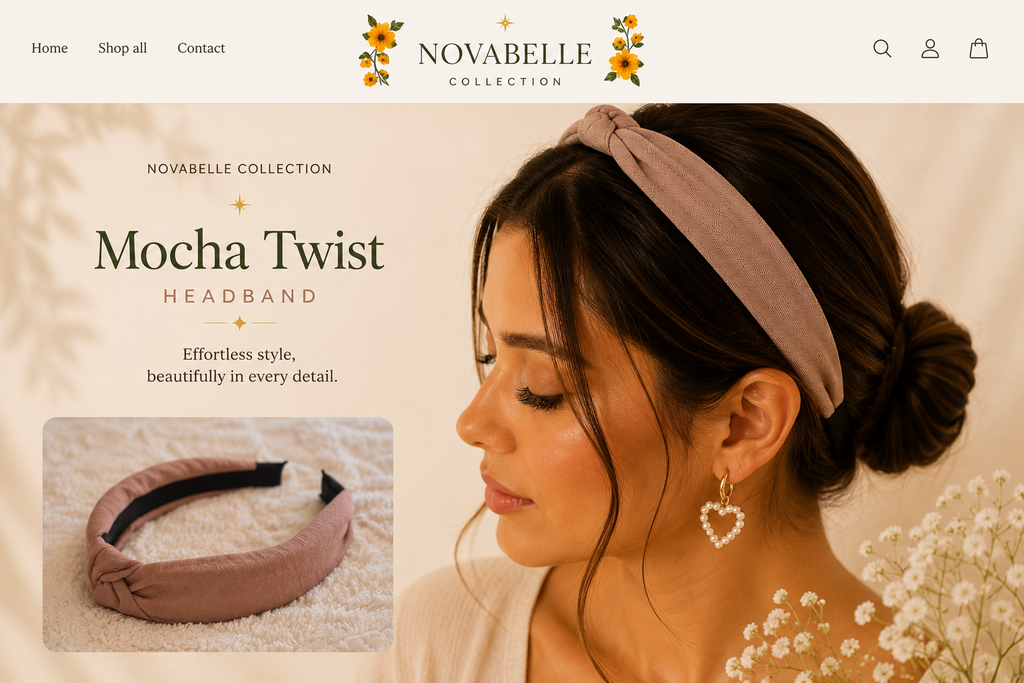 Mocha Twist Headband