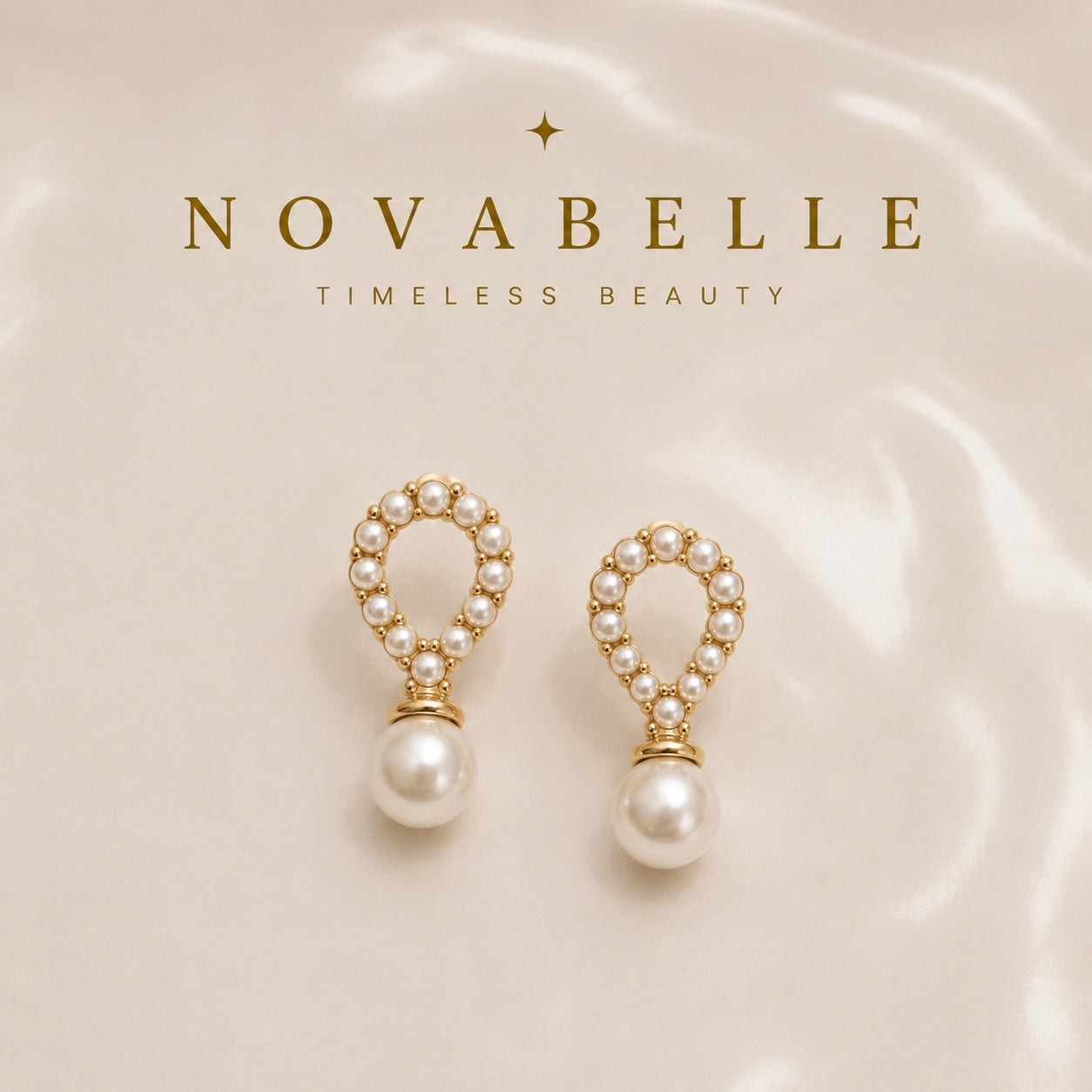 Teardrop Pearl Studs