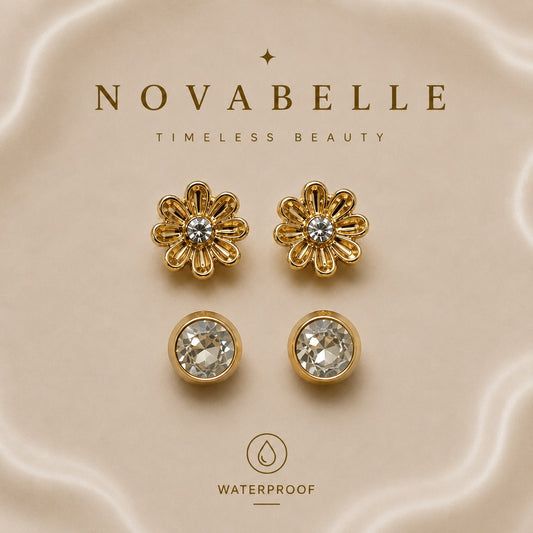 Timeless Petal & Stone Charm