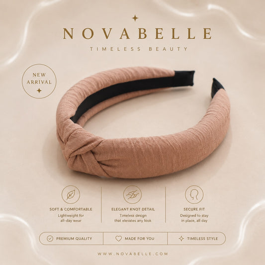 Mocha Twist Headband