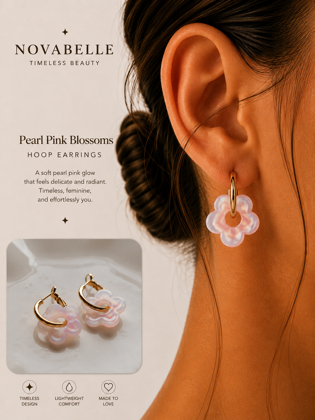 Pearl Pink Blossoms