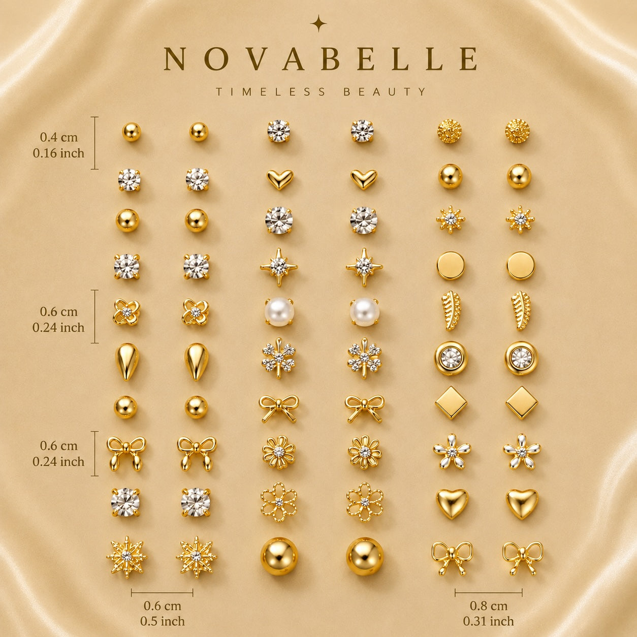 Timeless Petal & Stone Charm