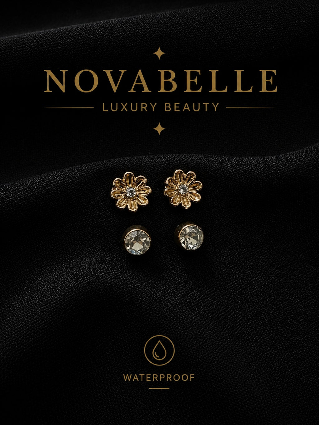 Timeless Petal & Stone Charm
